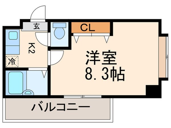 アリビオ百年橋通りの物件間取画像